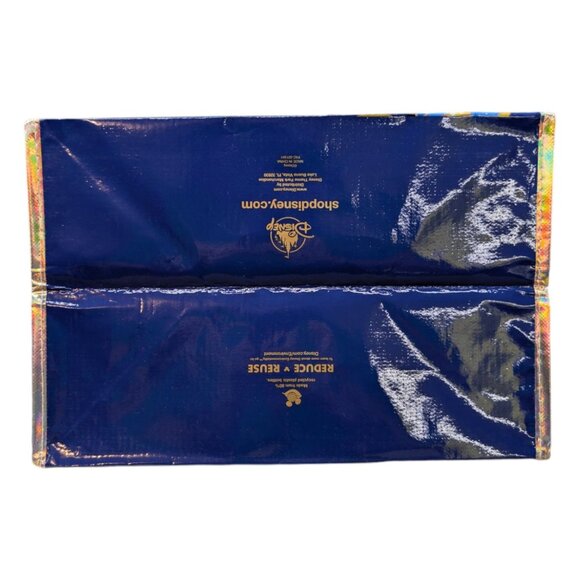 Walt Disney World Reusable Tote Bag Blue 50th Anniversary Mickey Minnie - Picture 6 of 12